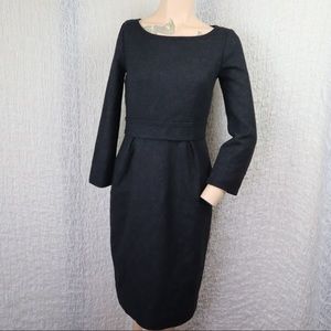 3 for $30 - J. CREW Gray Lined Wool Sheath Dress